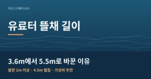 유료터 뜰채 길이 선택｜3.6m 쓰다 5.5m로 바꾼 이유와 가성비 추천